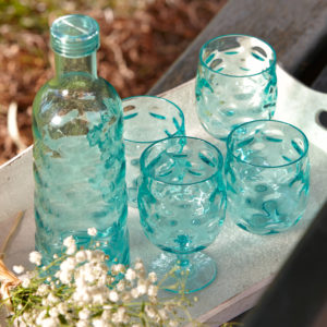 Moon - Water Glass - Set 6 pcs - Acqua