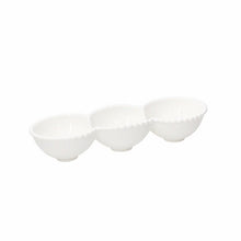 Load image into Gallery viewer, Ornament Pearl 3 Comp. Appetizer Serving Tray
