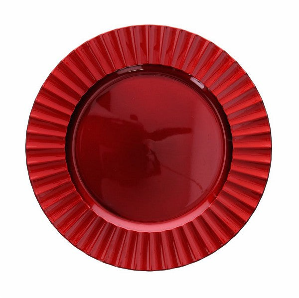 Charger Plate 33cm Sottopia Royal Red