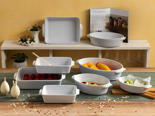 Rect.Bak.Dish 35x24cm/8h Pl-Cook Rings