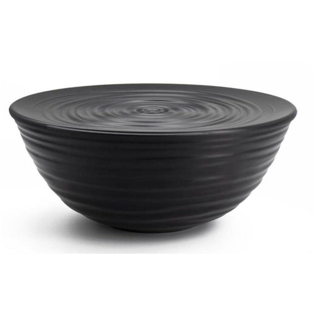 XL Bowl with lid black