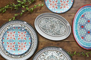 Melamine Round Tray 45cm
