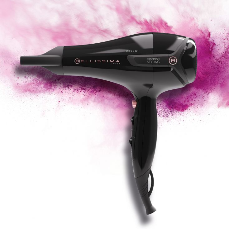 Professional Hair Dryer S9 2200, Quickly dries and styles hair