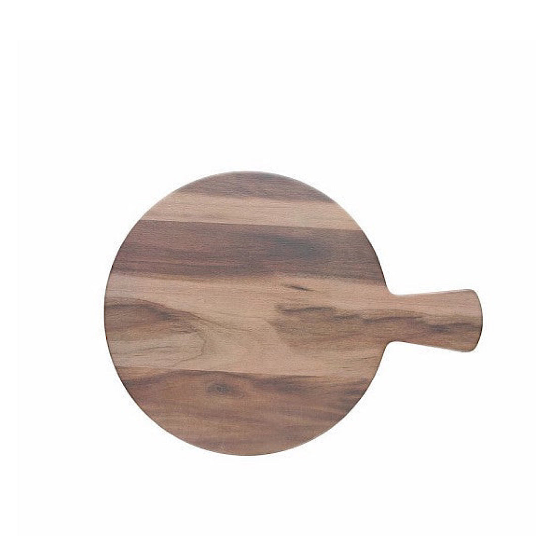 Round Chopping Board 40cm Show Plate Dark