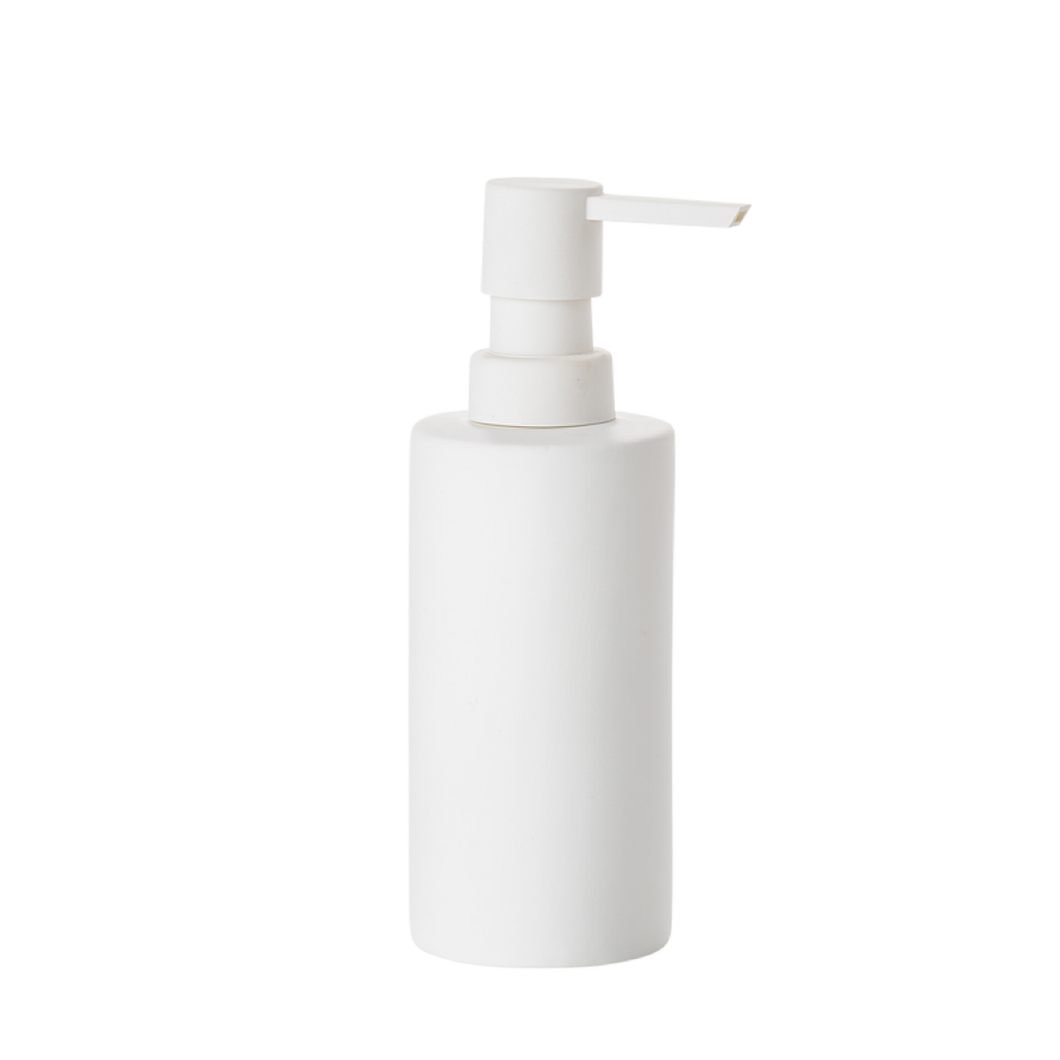 Solo Soap Dispenser White