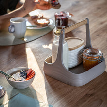 Load image into Gallery viewer, &quot;All Together&quot; Table caddy Milk white
