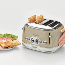 Load image into Gallery viewer, Vintage Toaster 4S 1600W Beige
