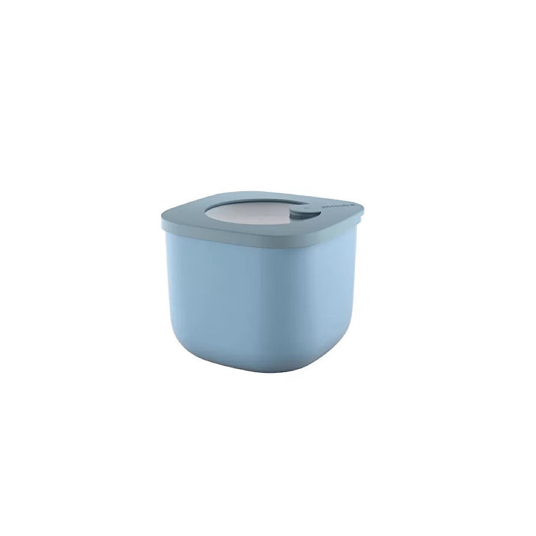 S STORE&MORE - Deep airtight fridge/freezer/microwave containers Matt Mid Blue 750cc