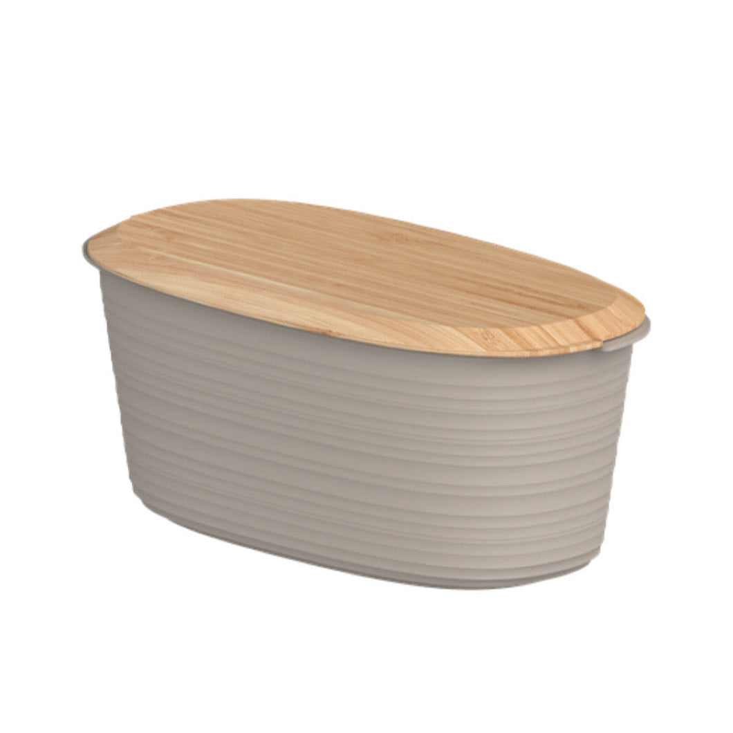 Container for bread and confectionery Taupe