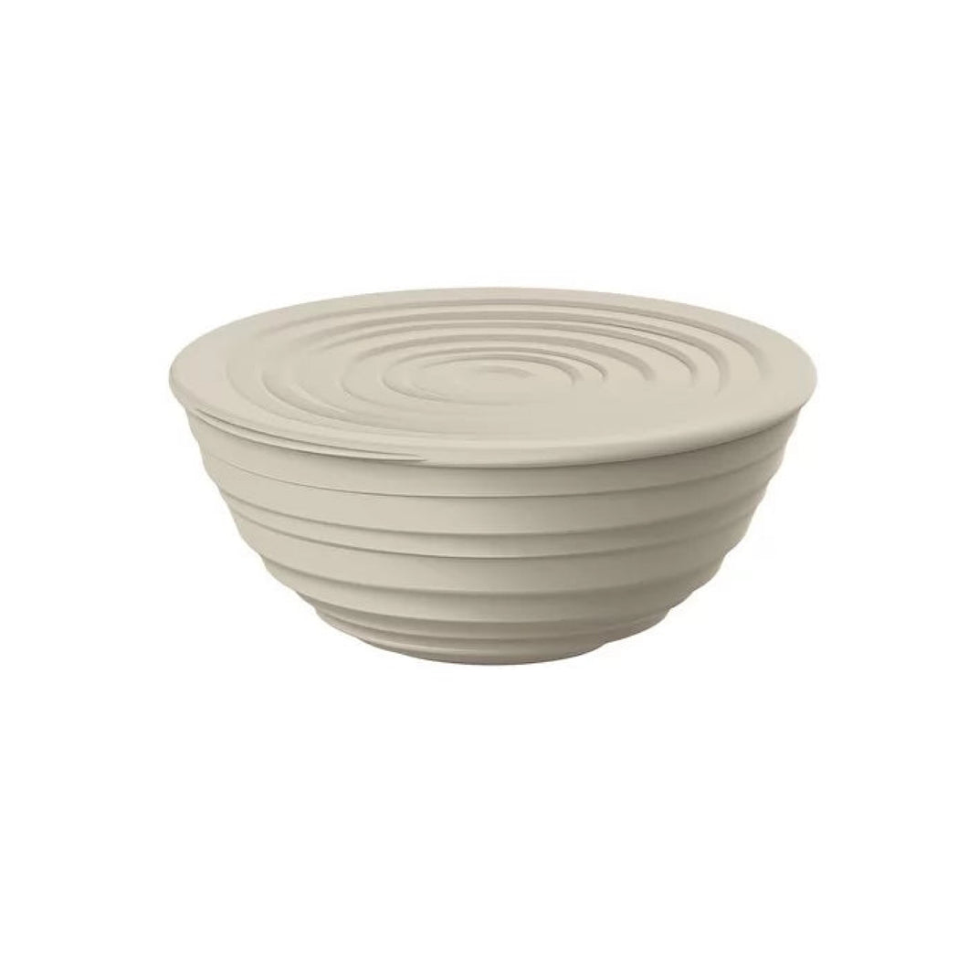 M Bowl With Lid Taupe