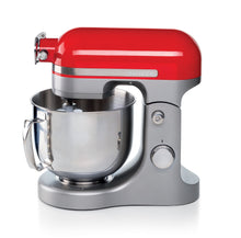 Load image into Gallery viewer, Moderna Stand Mixer Red Kneading, Mixing and Whipping
