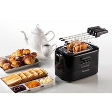 Load image into Gallery viewer, Toaster With Tongs For 2 Slices 700W Orange
