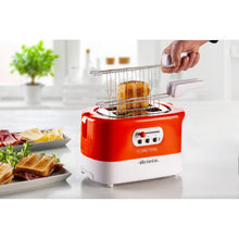 Load image into Gallery viewer, Toaster With Tongs For 2 Slices 700W Orange
