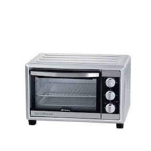 Load image into Gallery viewer, Electric Oven Double Glass Convection Silver 66L 2200W
