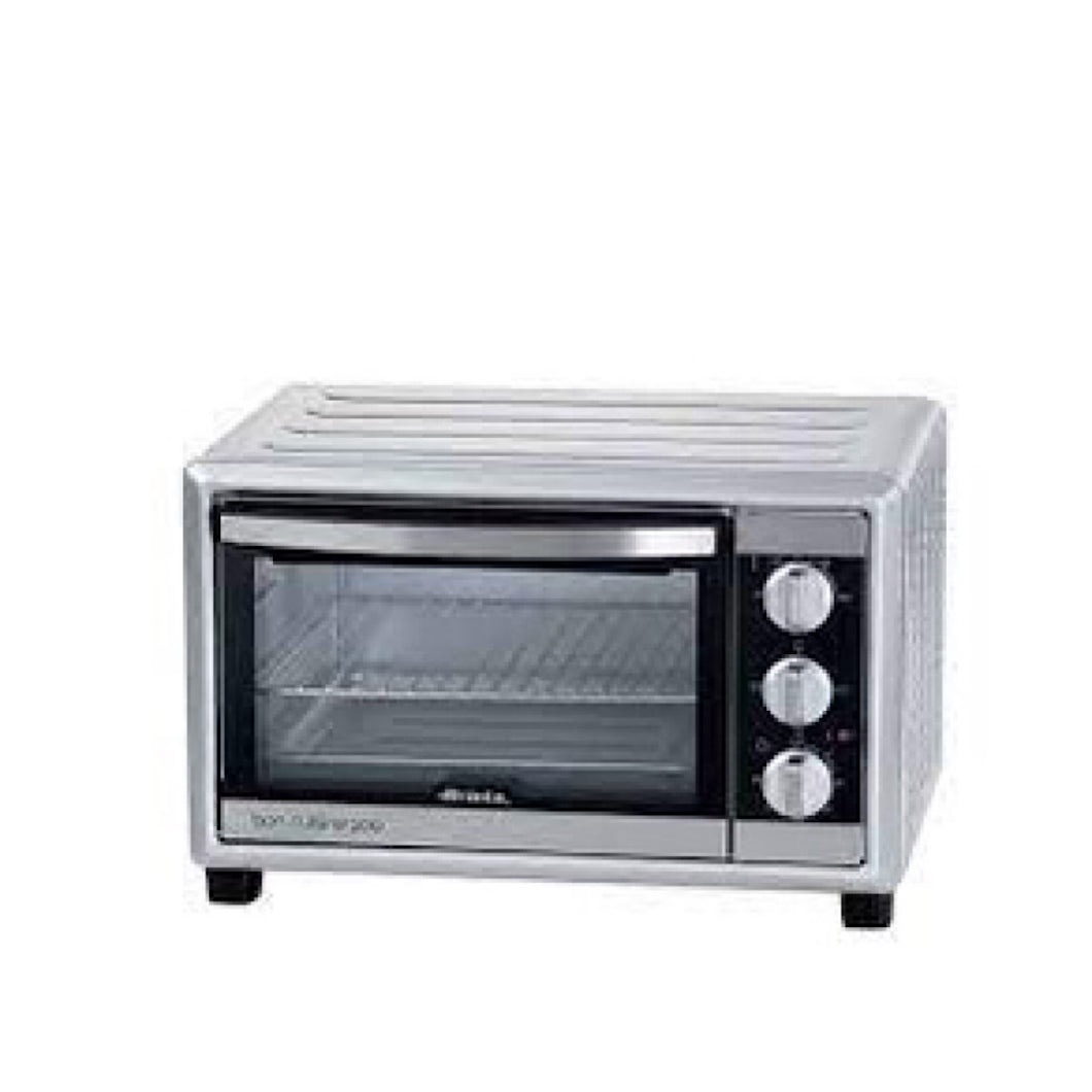 Electric Oven Double Glass Convection Silver 66L 2200W