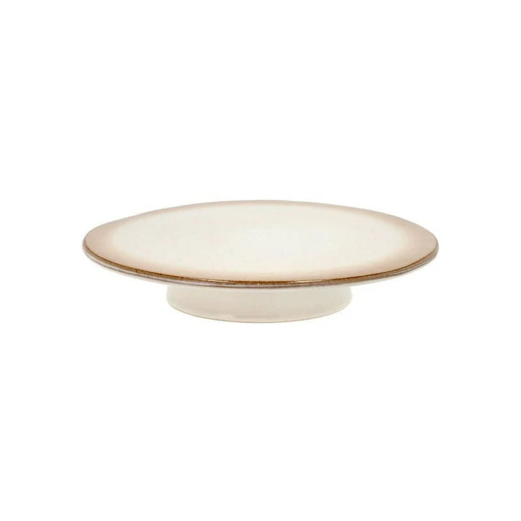 Stoneware Footed Cake Stand 30 cm Cream