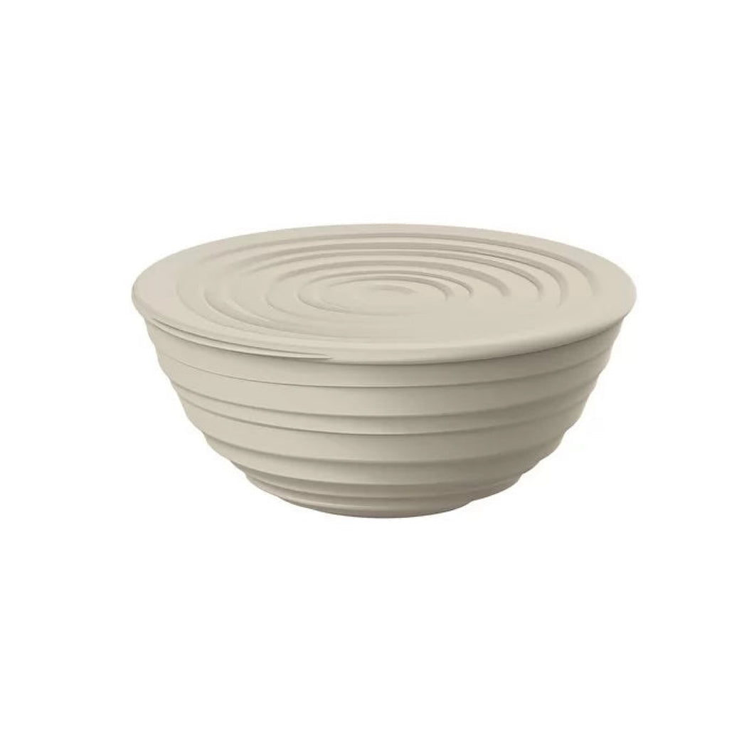 M Bowl With Lid 'Tierra' Clay