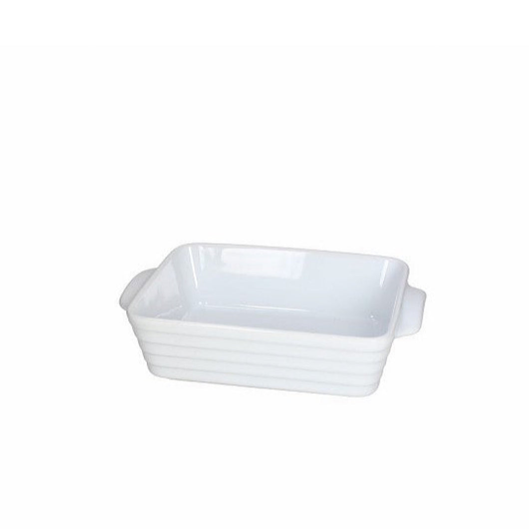 Rect.Bak.Dish 23.8x15.5cm/6.3h Pl-Cook Rings