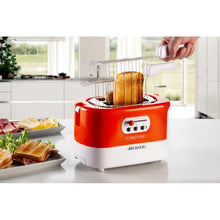 Load image into Gallery viewer, Toaster With Tongs For 2 Slices 700W Orange
