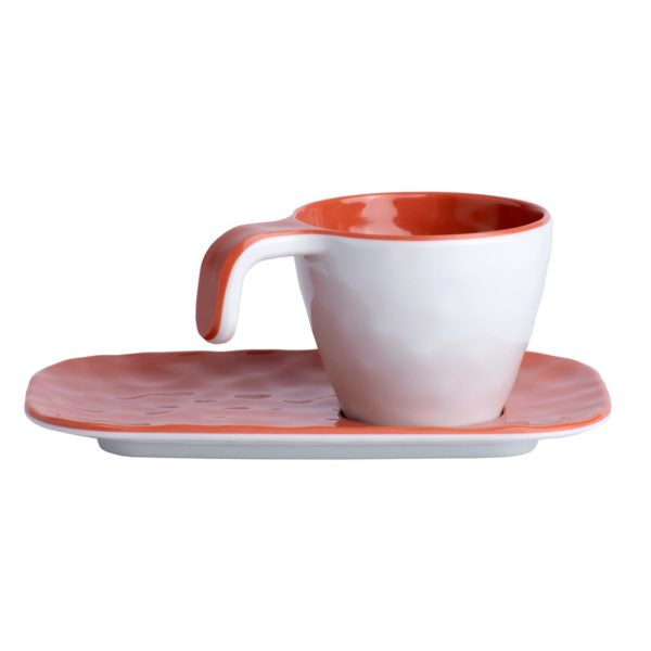 Summer - Espresso - Coral - Set 6 pcs