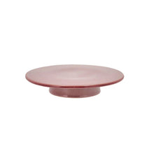 Load image into Gallery viewer, Stoneware Footed Cake Stand 30 cm Light Pink
