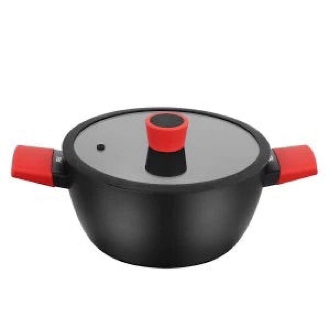Non Stick Frying Pot Red Series 24cm