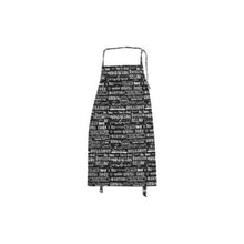 Load image into Gallery viewer, Let&#39;s  Party Apron Tablier Cotton Black
