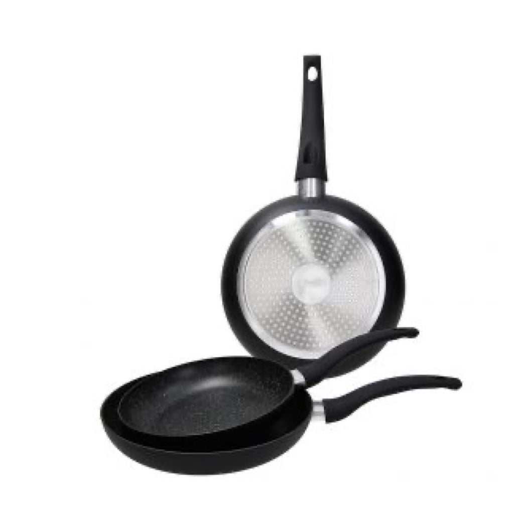 Grancuci Rock In Black Line Set 3 Pans 20 & 24 & 28Cm