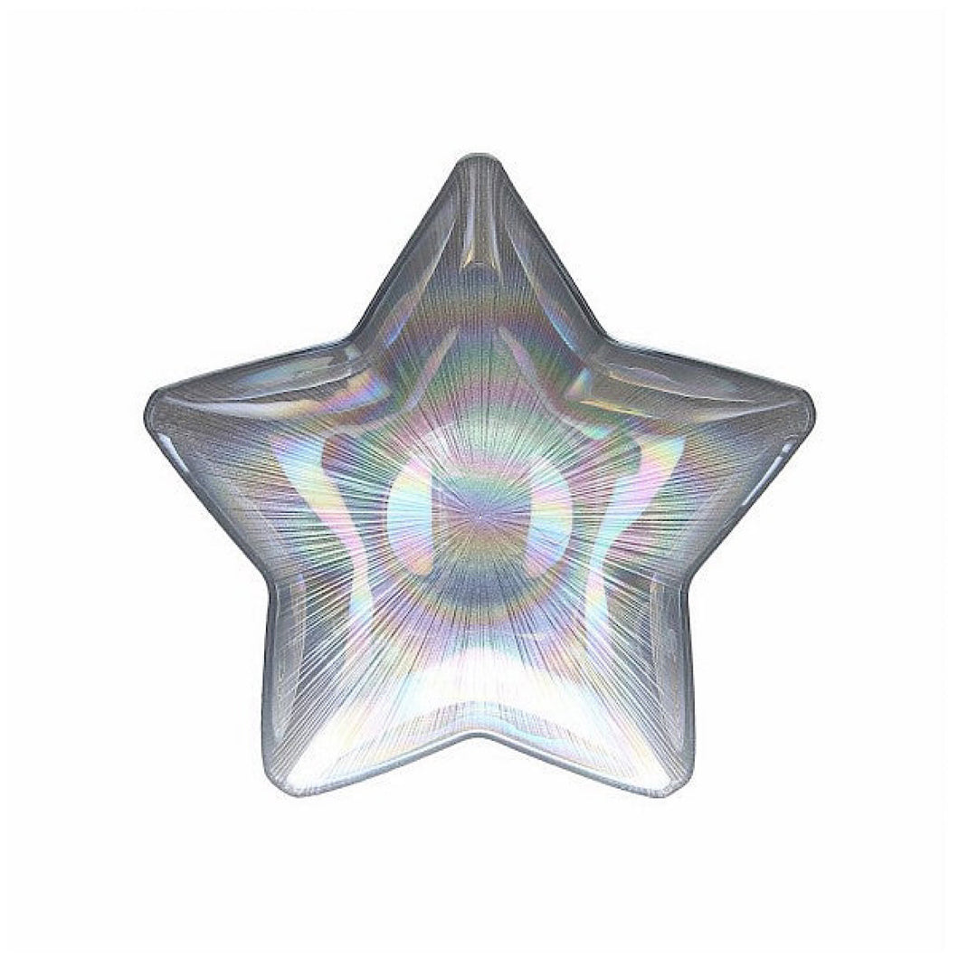 Star Plate Silver 23cm Galassia Star