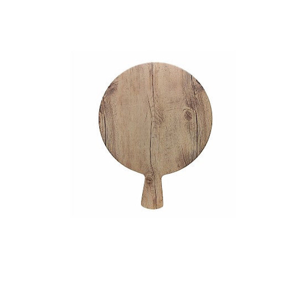 Round Cutting Board 23cm Show Plate Wooden