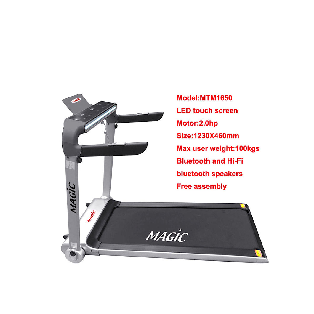 Treadmill 2.0hp Led Touch Screen 100kg