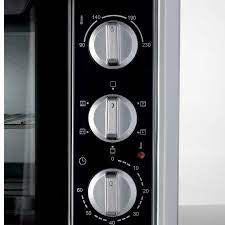 Electric Oven Double Glass Convection Silver 66L 2200W