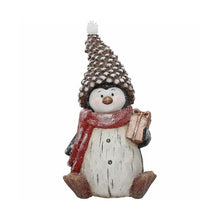 Load image into Gallery viewer, Penguin 45cm/h with LED Christmas Forest
