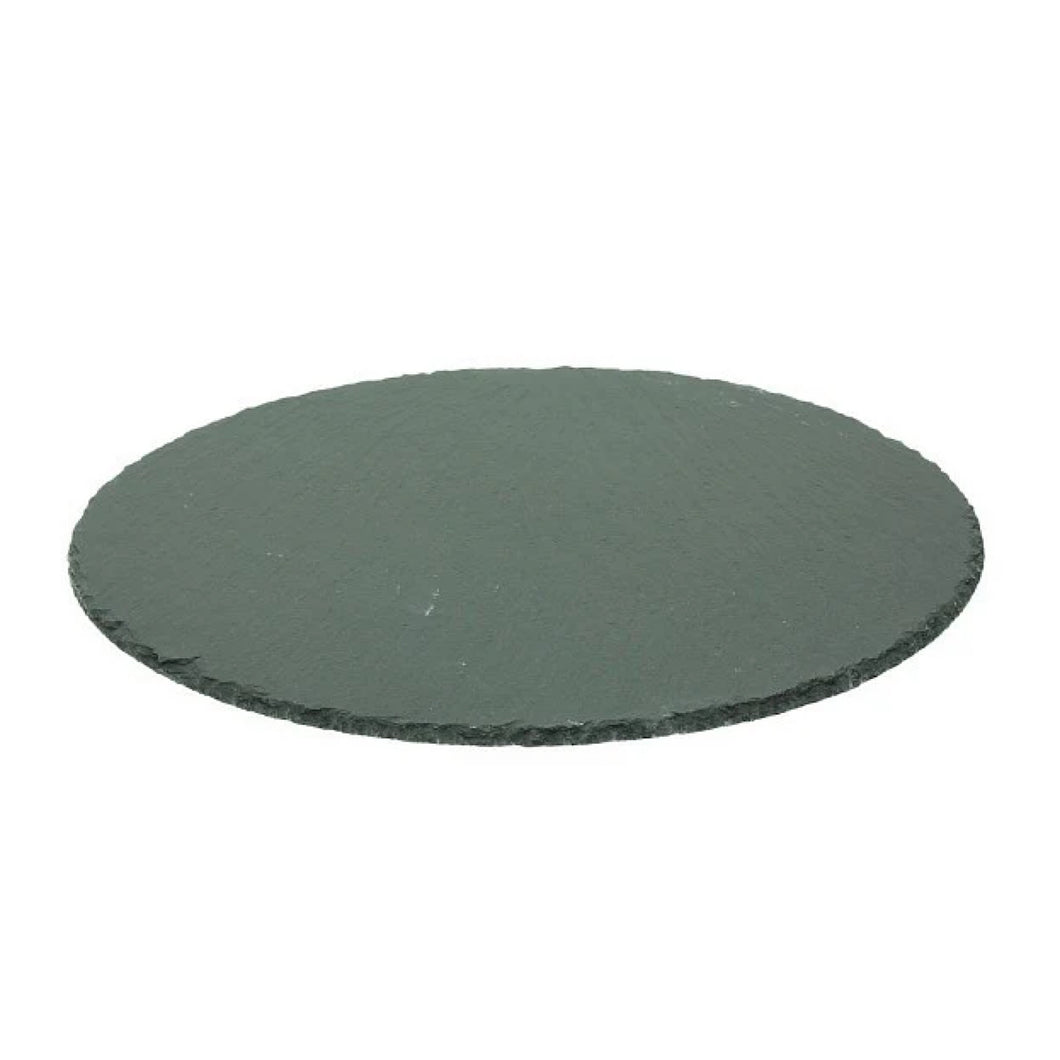 Round Tablet Plate 30cm Slate Olly Ardesia