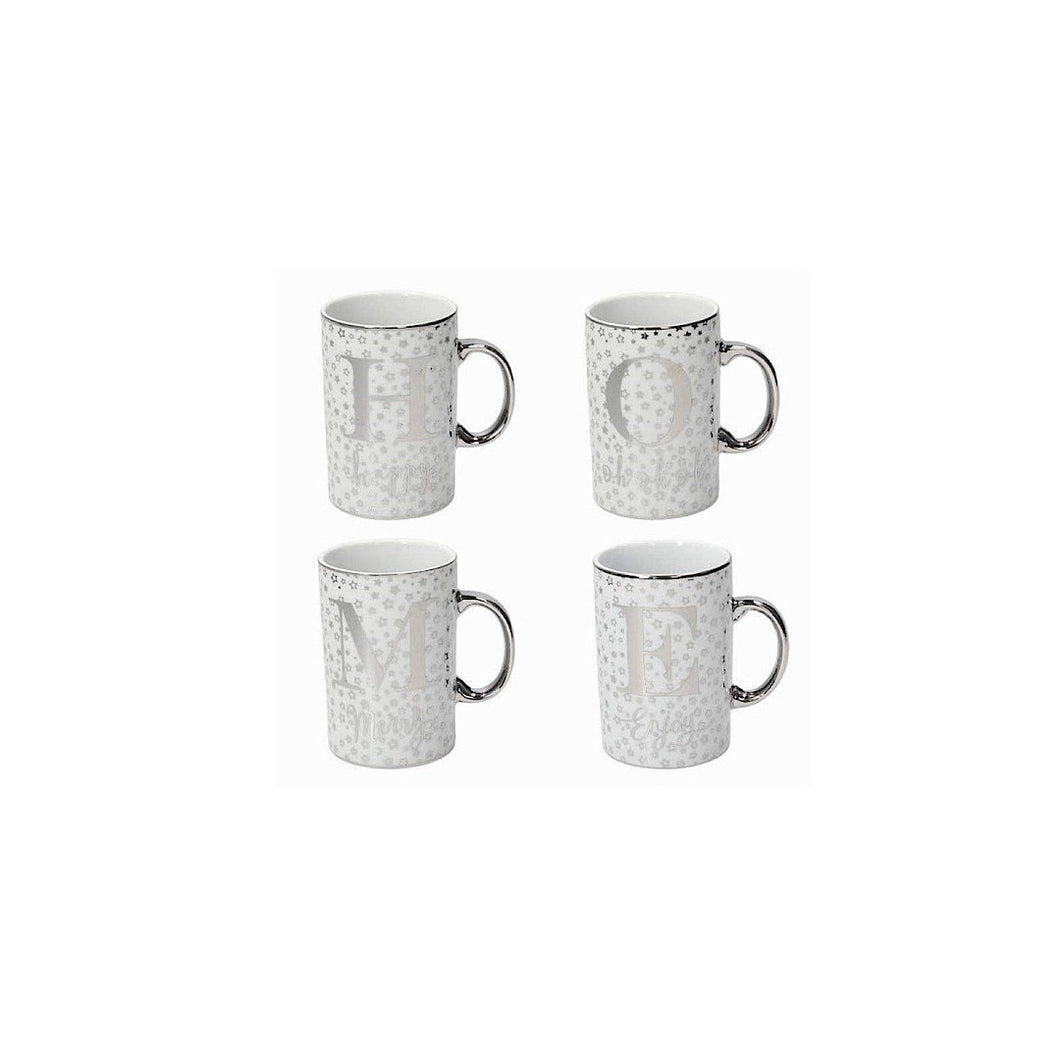 Mug Natale Home 4 Pcs