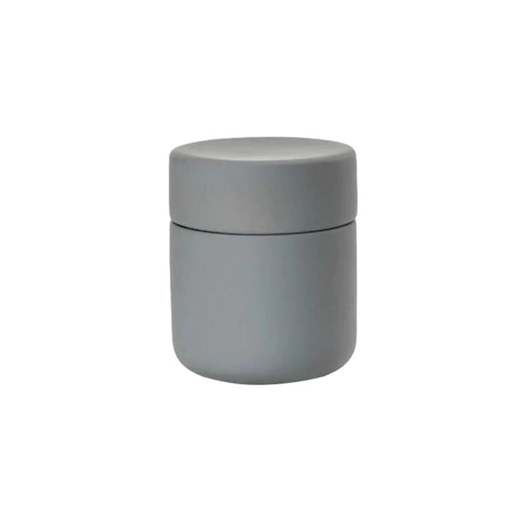 Ume Jar With Lid Grey