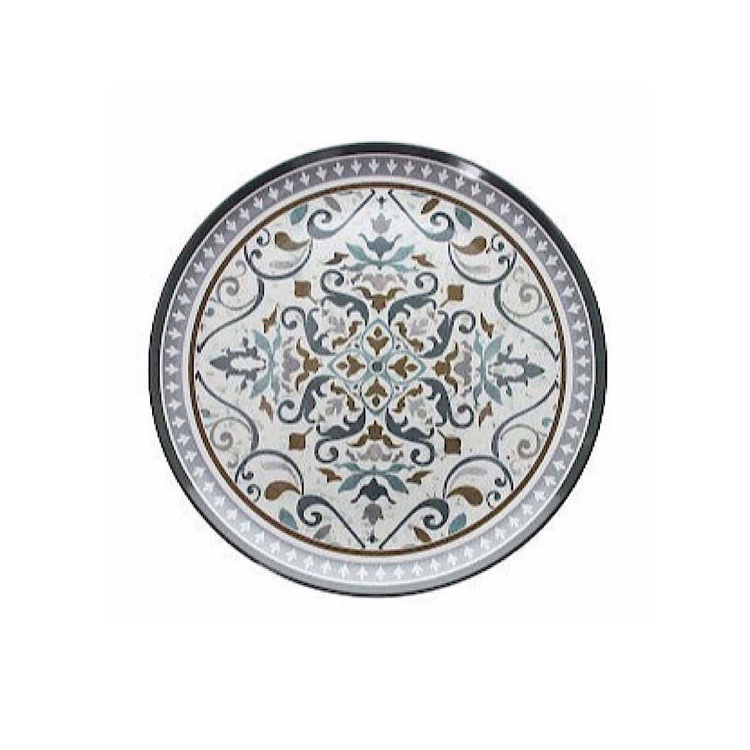 Melamine Round Tray 48x34cm