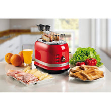 Load image into Gallery viewer, Toaster For 2 Slices With Tongs Moderna Range Red
