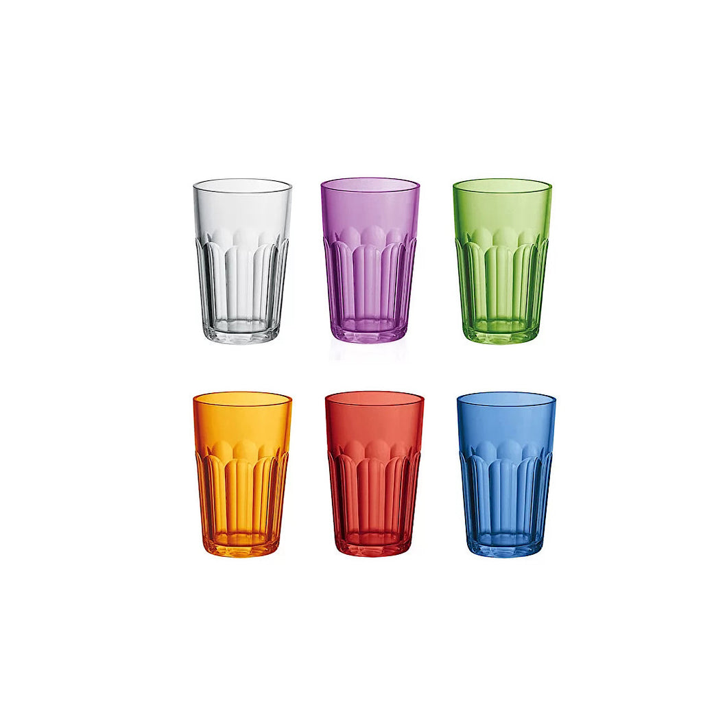 Set of 6 Tall Ground Tumblers