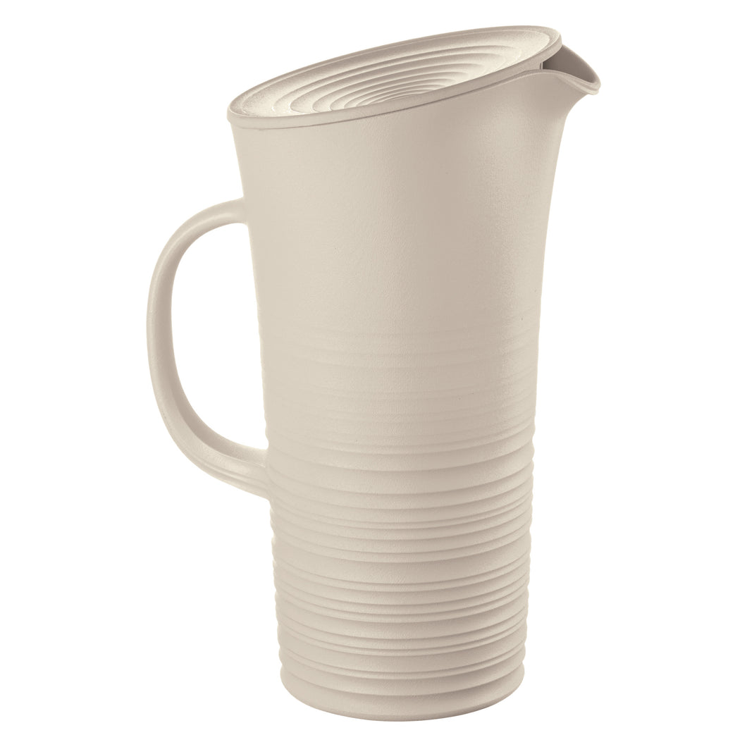 Pitcher With Lid 'Tierra' Clay