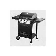 Load image into Gallery viewer, Gas Barbecue 2 Burners with Side Burner, Black
