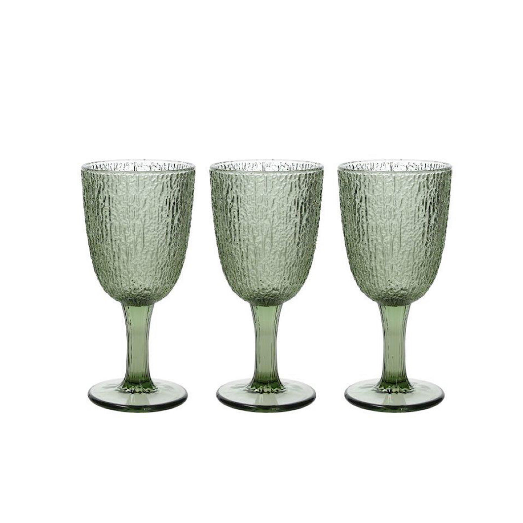 Davor Wine Glasses (VERDE) Set of 3