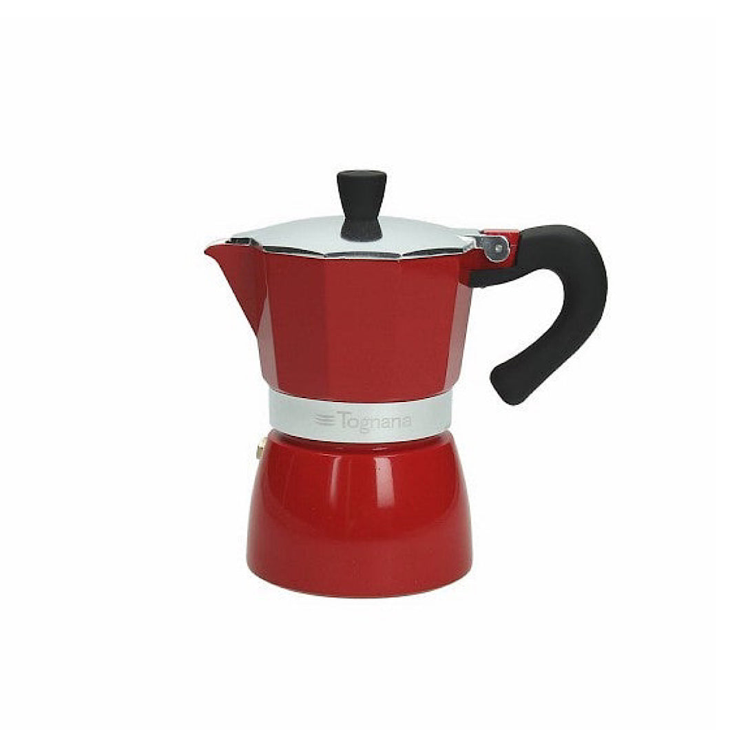 Coffee Maker 3 Cups Grancuci Red