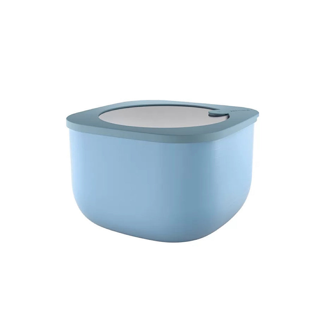 L STORE&MORE - Deep airtight fridge/freezer/microwave containers 2800cc Matt mid blue