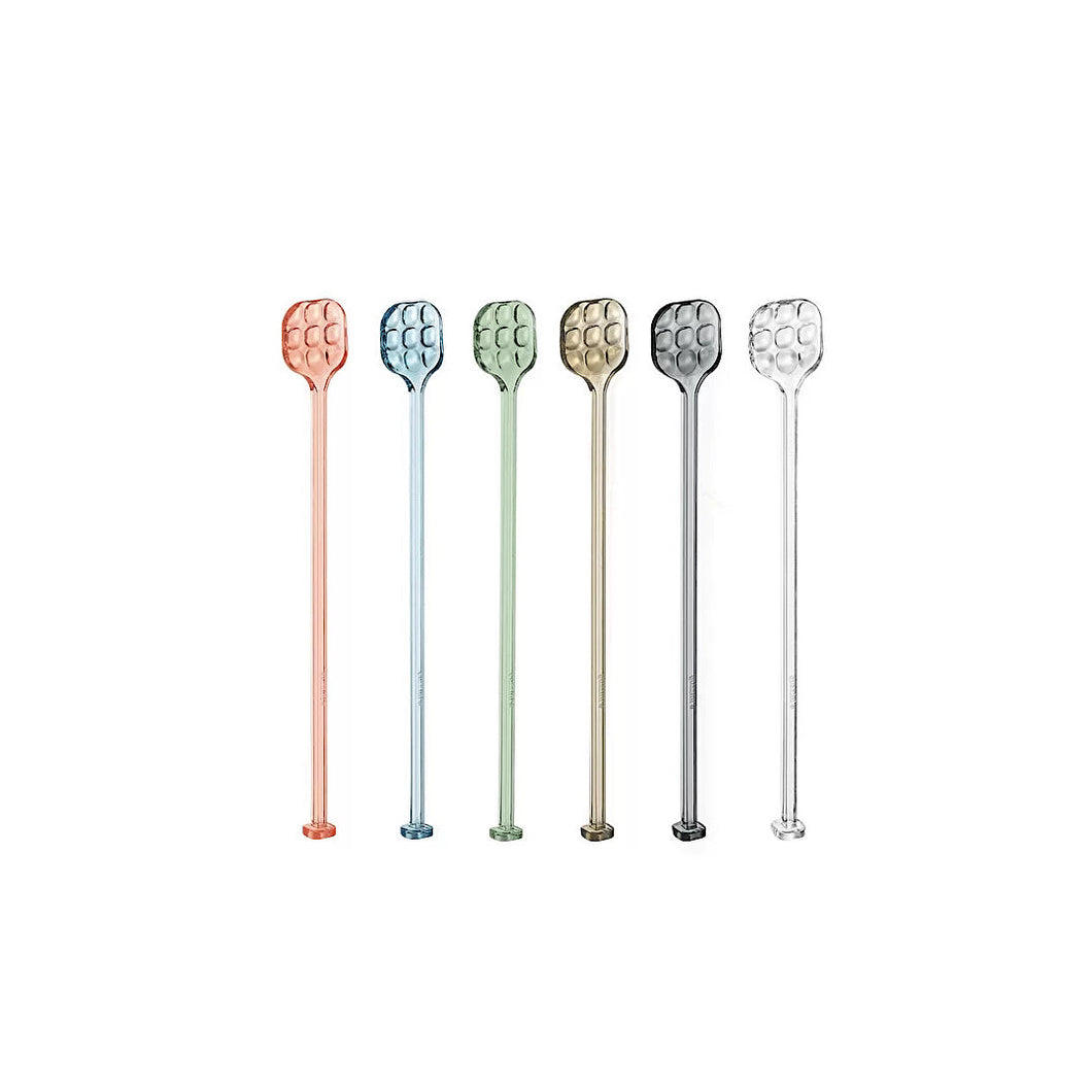 SET 6 COCKTAIL SPOONS TIFFANY