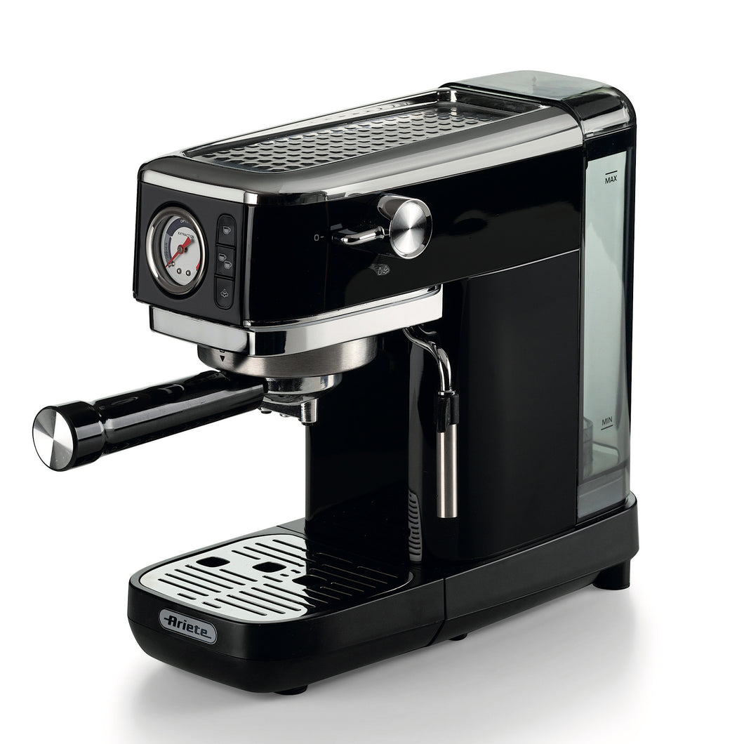 Metal Coffee Machine With Pressure Gauge