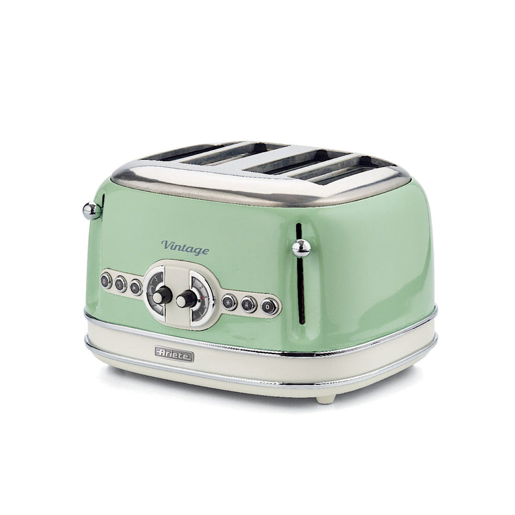 Vintage Toaster 4S 1600W Green