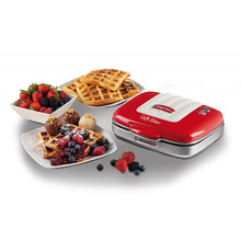 Load image into Gallery viewer, Waffle Maker Party Time 700W Red

