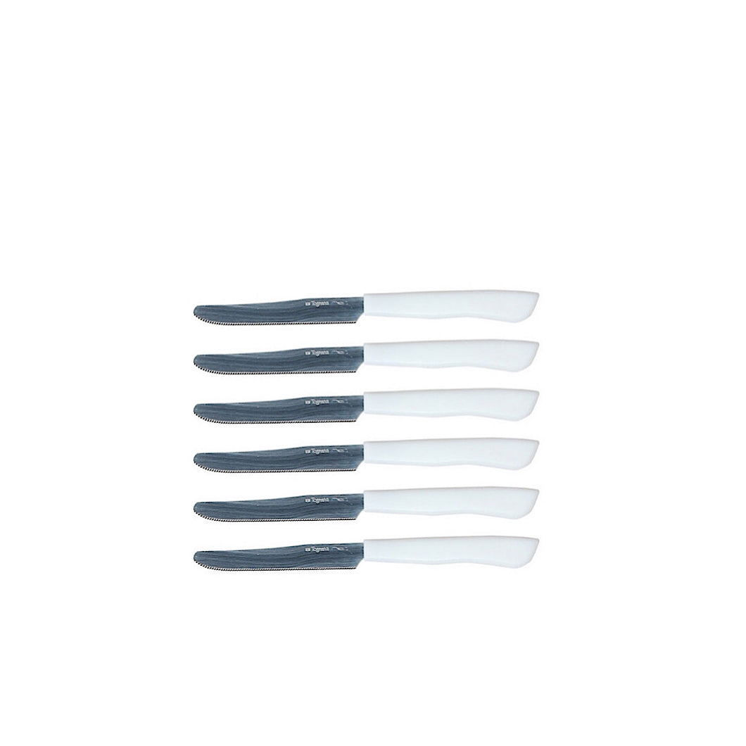 Table Knives White Set 6pcs Mythos